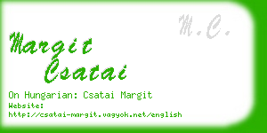 margit csatai business card